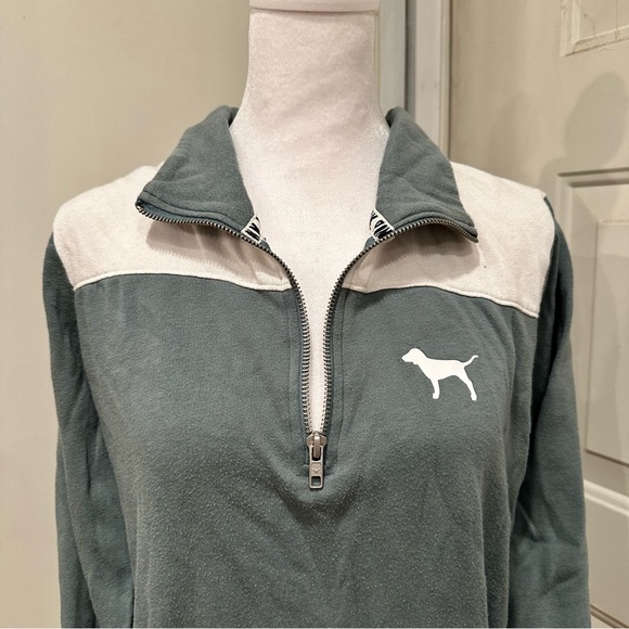 PINK’s Victoria Secret Half Zip Sweater - Picture 4 of 12